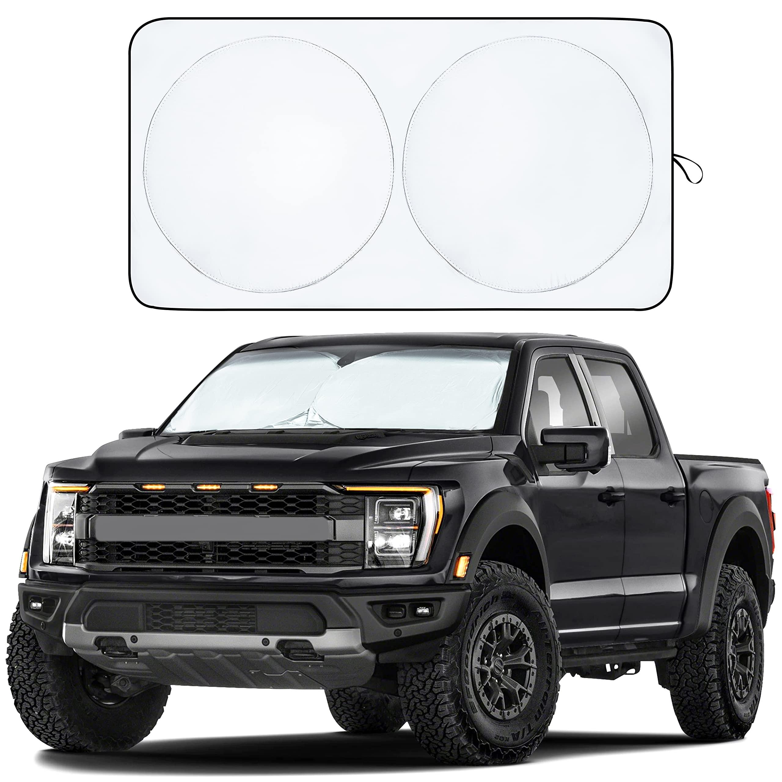 EcoNour Truck Sun Shade for Windshield | Large