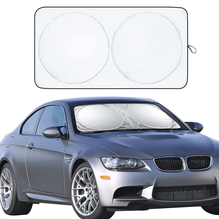 EcoNour Car Windshield SunShade with Storage Pouch