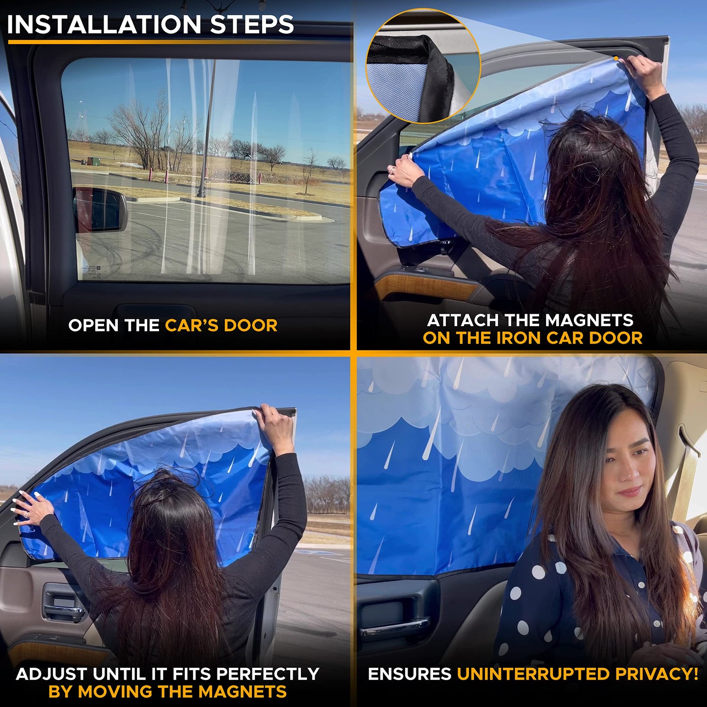 Car Side Window Sun Shade Car Window Sun Shades EcoNour